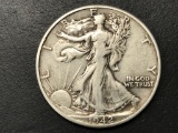 1942 Walking Libery silver half dollar