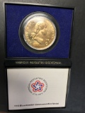 1972 Bicentennial Commemorative Medal, George Washington and Sons of Liberty, believed to be gold pl