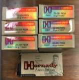 ammo - 22-250Rem, Hornady, 140rds - LOCAL PICKUP is suggested as ammo is only shipped by UPS to the 