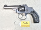 S&W 5-shot 32ca revolver, s#218863, top break lemon squeezer