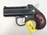 Cobra CLB9 9mm pistol, s#CT230205, NEW in original box, 2-shot derringer, rosewood grips