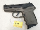 SCCY CPX2 9mm pistol, s#356482, LIKE NEW, desert earth