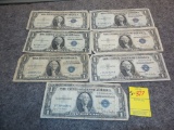 (7) $1 Silver Certificates