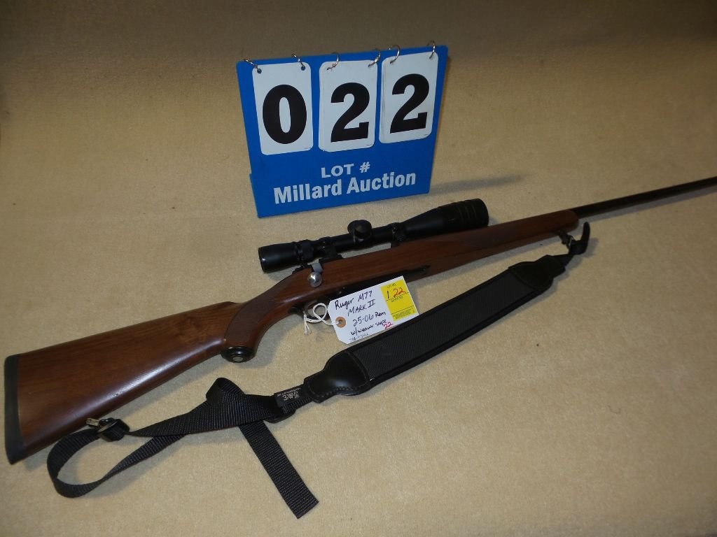 RUGER M77 MARKII 25-06 rem