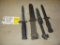 (2) MILITARY COMBAT KNIVES