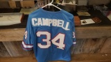 CAMPBELL JERSEY Houston Oilers Throwback