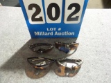 4 PAIR OF POLARIZED SHOOTING GLASSES