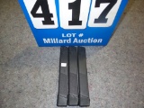 (3) GLOCK 40s&w MAGS 31rd