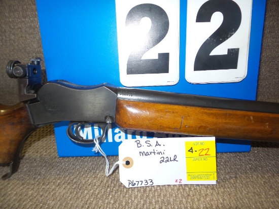 B.S.A. Martini 22lr