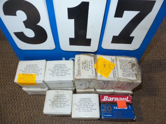 7.62x39 13 boxes of 20 rounds