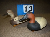 Hand Carved Duck Decoy by Robert Capriola