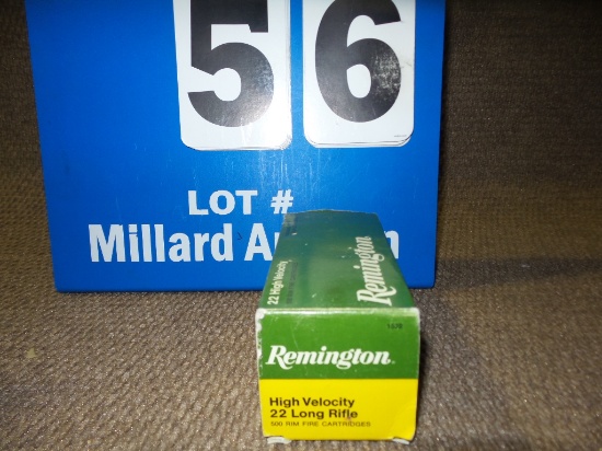 500 rounds of Remington 22lr