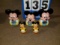 5 Mickey Baby toys