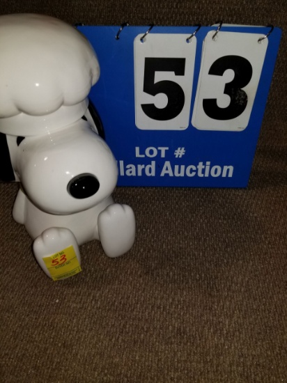 Large Snoopy cookie jar