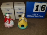 2 Schmid Snoopy Music Boxes