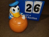 Donald Duck with Pumpkin cookie jar