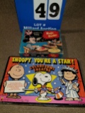 2 Vintage Disney Games.  Snoopy, Your a Star & Mickey Magic Divider