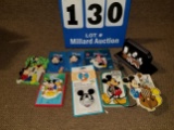 9 Misc Mickey Mouse items: Drawer Pulls, Switch Plates, etc