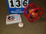 3 Mickey Toys: YoYo, Space Unit & Wheel