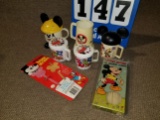 Mickey Mouse Cups and Straws