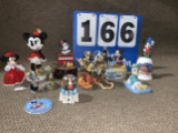 Mikey Mouse Ceramic Figurines etc