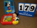 Milton Bradley toy Mickey Says & Mickey toy TV