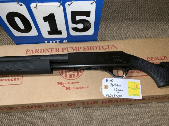 H&R PARDNER 12GA NEW