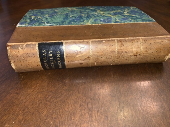 1839 CHARLES DICKENS NICHOLAS NICKLEBY