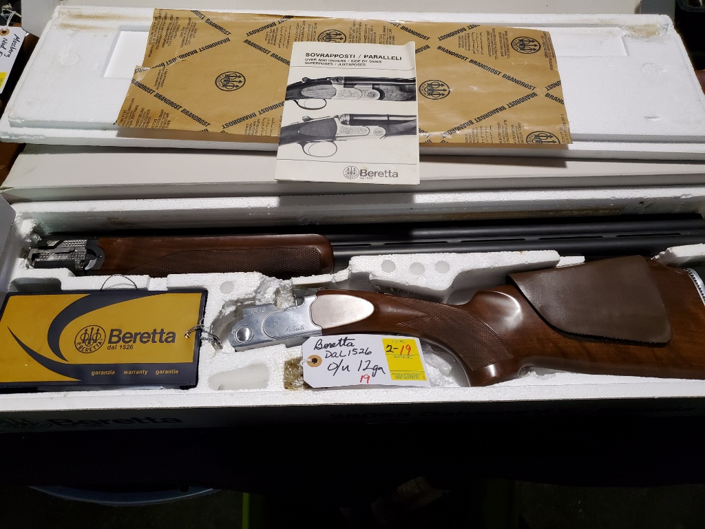 Beretta Dal1526 12ga O/U