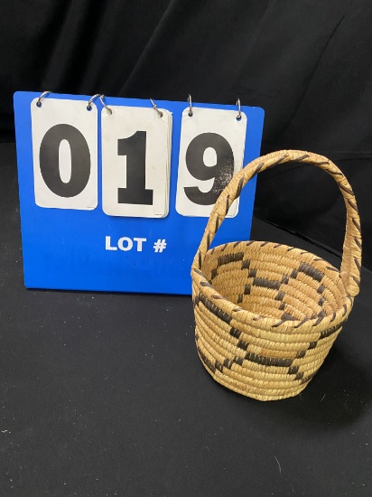 Papago Coiled Basket