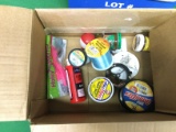 Box Of Powerbait, Rubber Worms, String and ext.