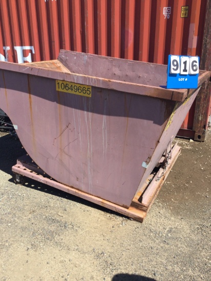 steel industrial dumpster