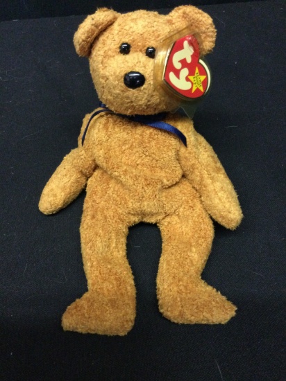 1999 “fuzz” TY beanie baby