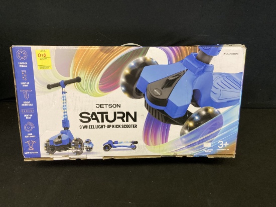 Jetson Saturn three wheel light up kick scooter