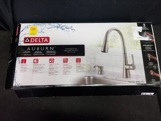 Delta Auburn pull down kitchen faucet