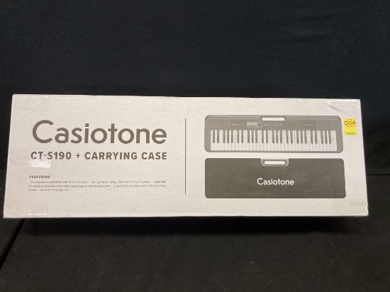 Casiotone CT-S190 with carrying case