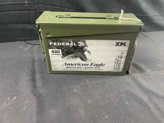 420rds Federal 5.56x54mm "Ammo Can"