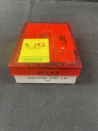 LEE - .41 L&S - Reload Dies -