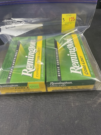 Remington 40rds 270win