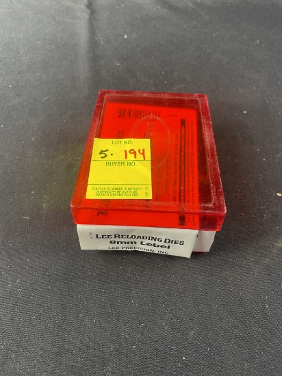 LEE - 8mm Lebel Rifle - Reload Dies -