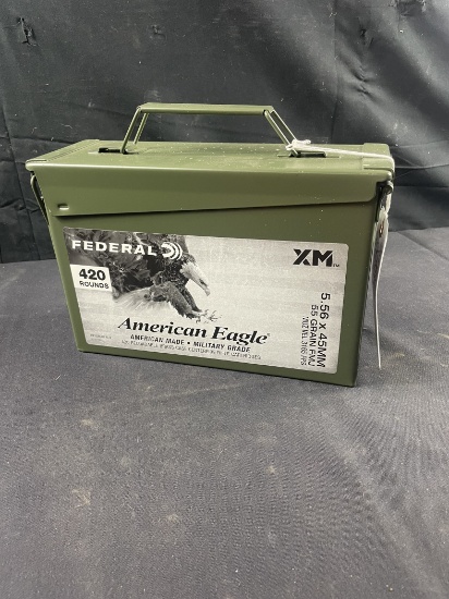 420rds Federal 5.56x54mm "Ammo Can"