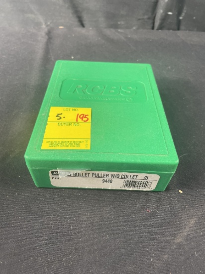 RCBS - Bullet Puller w/o collet .22cal