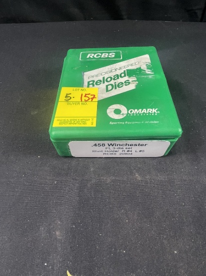 RCBS .458 Winchester - Reload Dies -