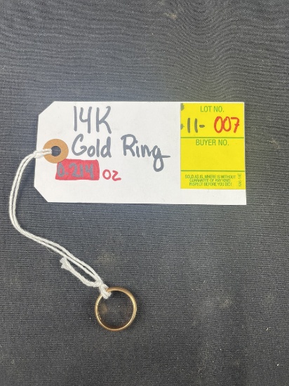 14k Gold Ring ( 0.214 oz )