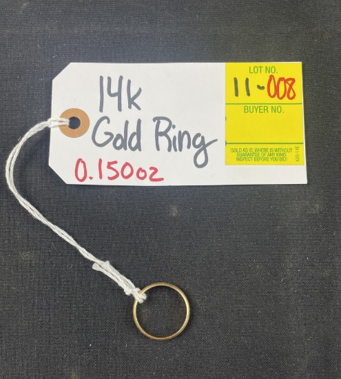 14k Gold Ring (0.150 oz)