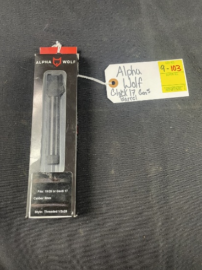 Alpha Wof Glock 17 Barrel