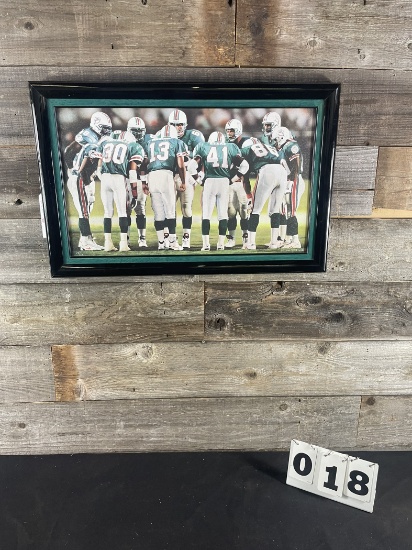 Miami Dolphins -Famed Canvas Limited Edition