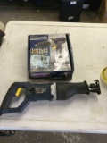 12 V cordless drill and reciprocating saw
