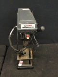Five speed bench drill press