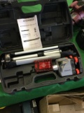 Motorized rotary laser level kit